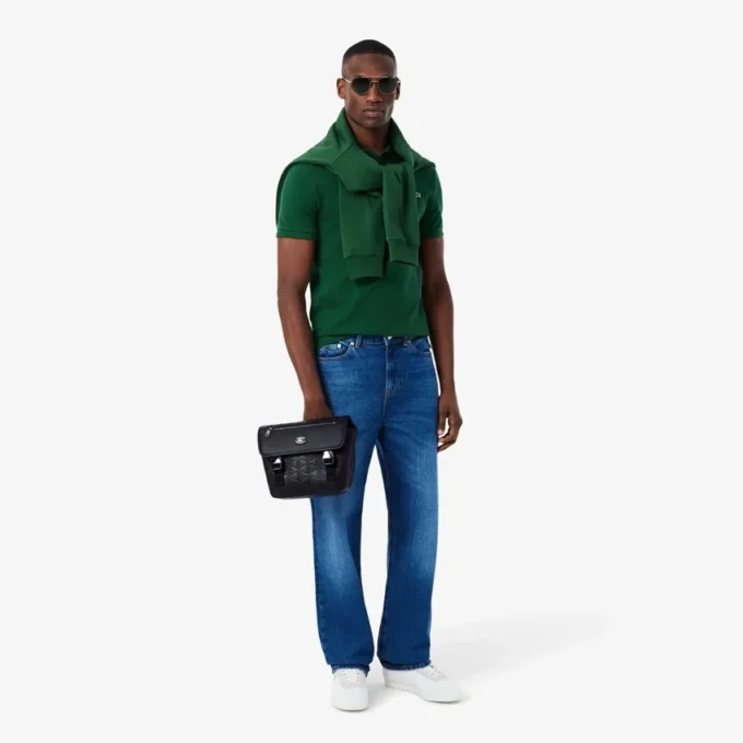 Bolso bandolera pequeño con monograma