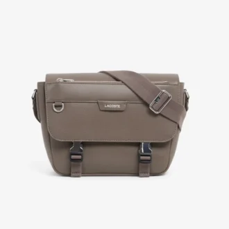 Bolso de cuero con solapa Ossian
