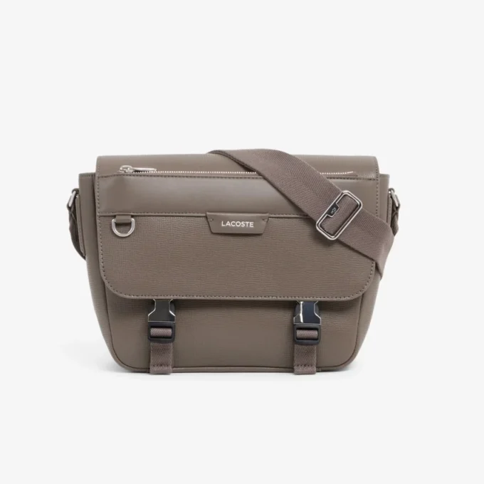 Bolso de cuero con solapa Ossian