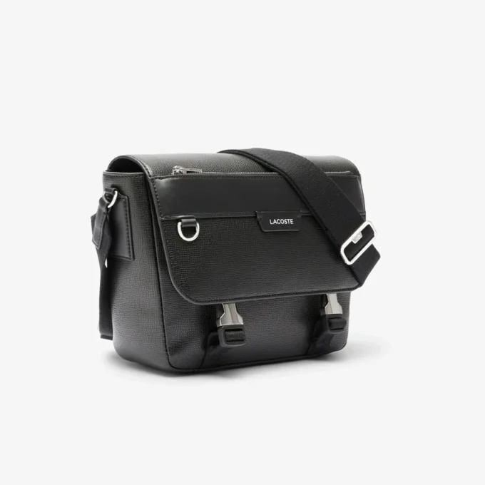 Bolso de cuero con solapa Ossian