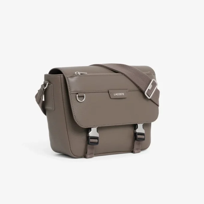 Bolso de cuero con solapa Ossian
