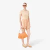 Bolso de cuero Lenglen de tamaño mediano