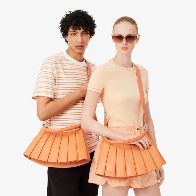 Bolso de cuero Lenglen de tamaño mediano