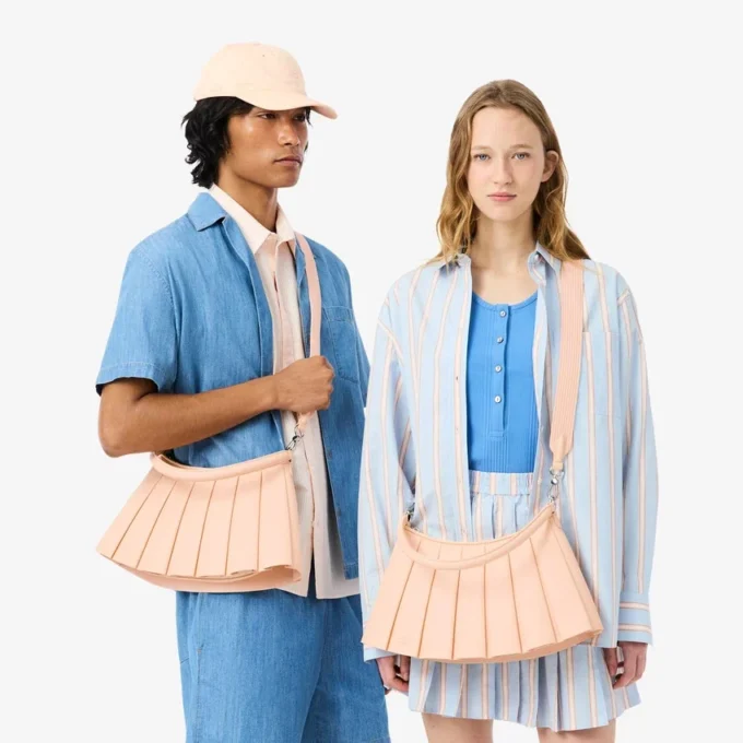 Bolso de cuero Lenglen de tamaño mediano
