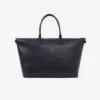 Bolso de fin de semana de piel granulada Lacoste Club