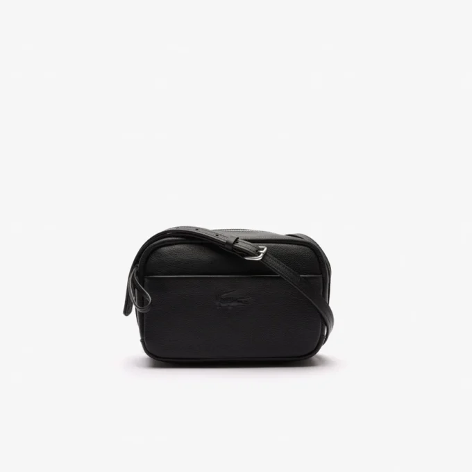 Bolso de hombro City Court de piel granulada