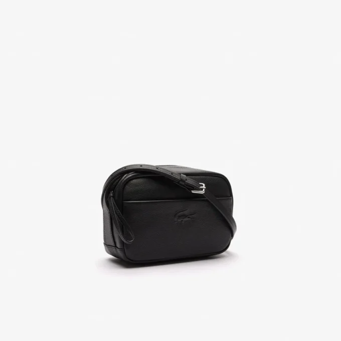 Bolso de hombro City Court de piel granulada