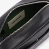 Bolso de hombro City Court de piel granulada