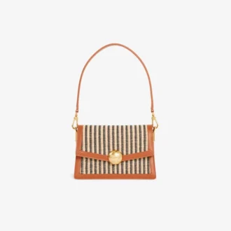 Bolso de hombro de rafia Summer Pack