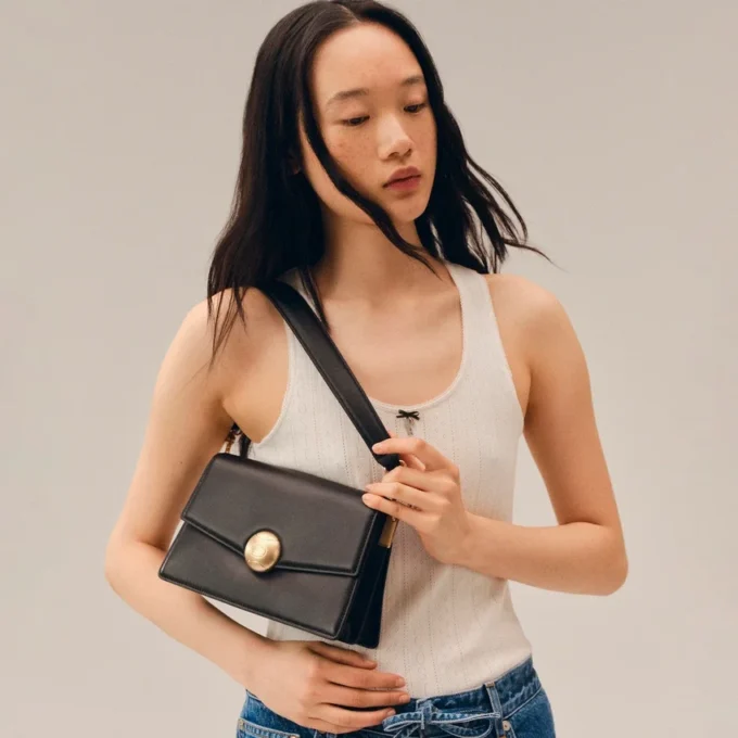 Bolso de hombro Tennis Bliss mediano