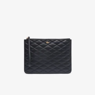 Bolso de mano de piel Crocodelle