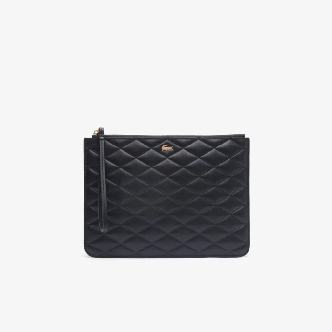 Bolso de mano de piel Crocodelle