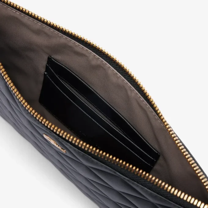 Bolso de mano de piel Crocodelle