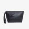 Bolso de mano de piel granulada Lacoste Club
