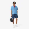 Bolso de mano de piel granulada Lacoste Club