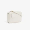 Bolso de mano de piel granulada Lacoste Club
