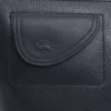 Bolso de mano de piel granulada Lacoste Club