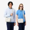 Bolso de mano de piel granulada Lacoste Club