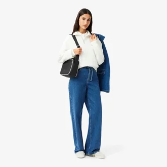Bolso de reportero Club 1930 Petit Piqua mediano