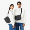 Bolso de reportero Club 1930 Petit Piqua mediano
