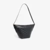 Bolso hobo de piel con relieve Maheki