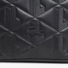 Bolso hobo pequeño de piel con relieve Maheki