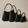 Bolso de cuero Lenglen de tamaño mediano
