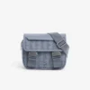 Bolso satchel con solapa y clip The Blend
