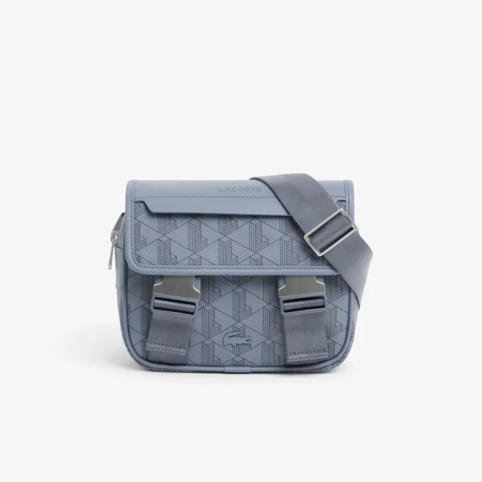 Bolso satchel con solapa y clip The Blend