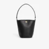 Bolso tipo cubo de piel Tennis Bliss pequeño