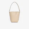 Bolso tipo cubo de piel Tennis Bliss pequeño