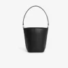 Bolso tipo cubo de piel Tennis Bliss pequeño