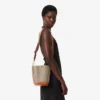 Bolso tipo cubo de rafia Small Summer Pack