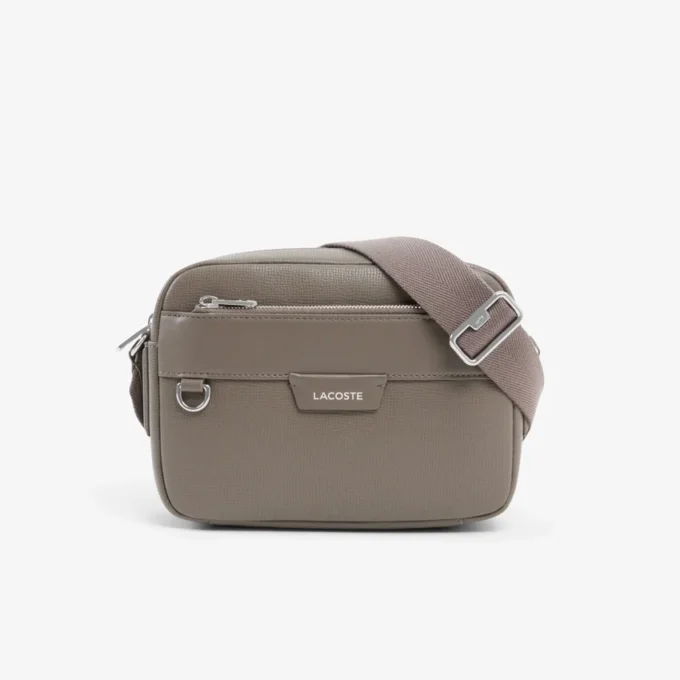 Bolso tipo reporter de piel Ossian