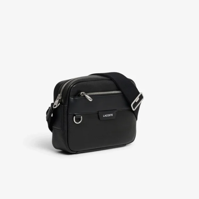 Bolso tipo reporter de piel Ossian