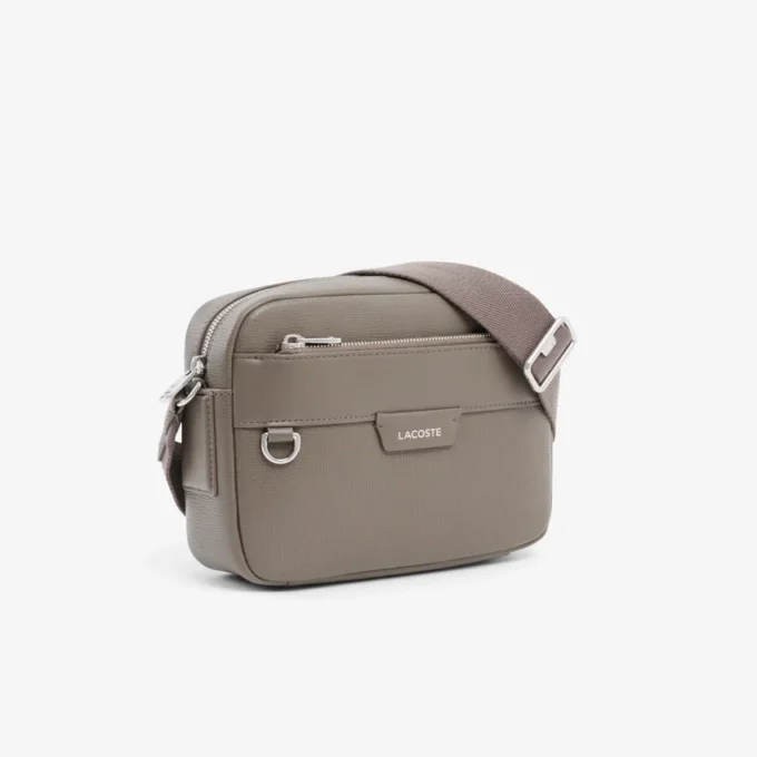 Bolso tipo reporter de piel Ossian