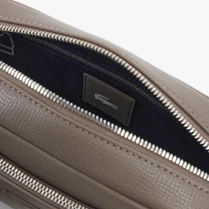 Bolso tipo reporter de piel Ossian