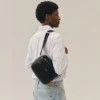 Bolso tipo reporter de piel Ossian