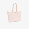 Bolso tote grande a rayas L.12.12 Concept