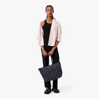 Bolso tote grande con cocodrilo