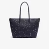 Bolso tote grande con cocodrilo