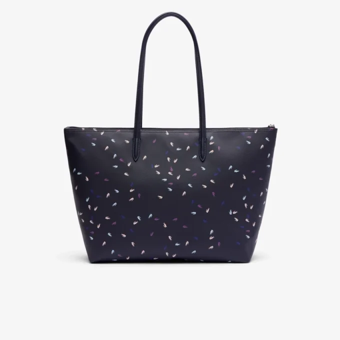 Bolso tote grande con cocodrilo