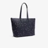 Bolso tote grande con cocodrilo