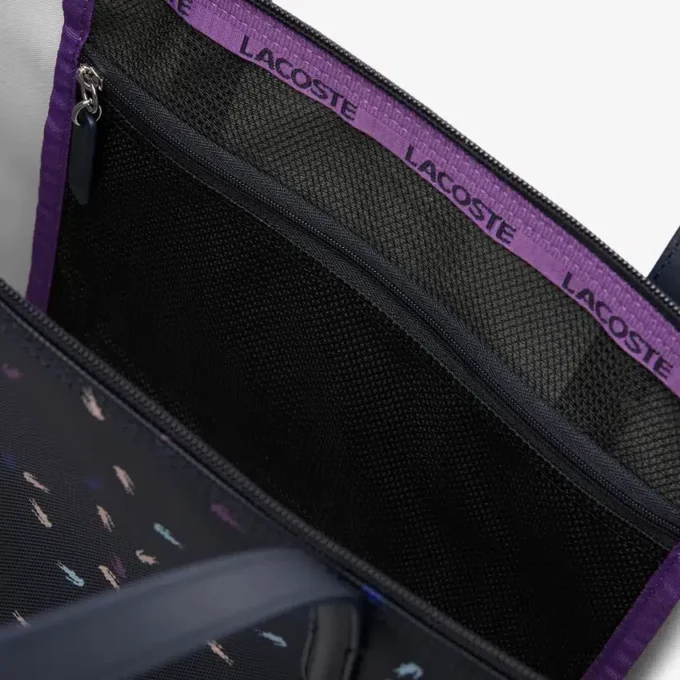 Bolso tote grande con cocodrilo