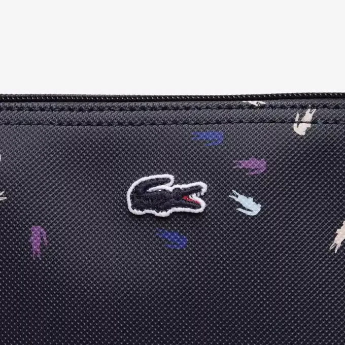 Bolso tote grande con cocodrilo