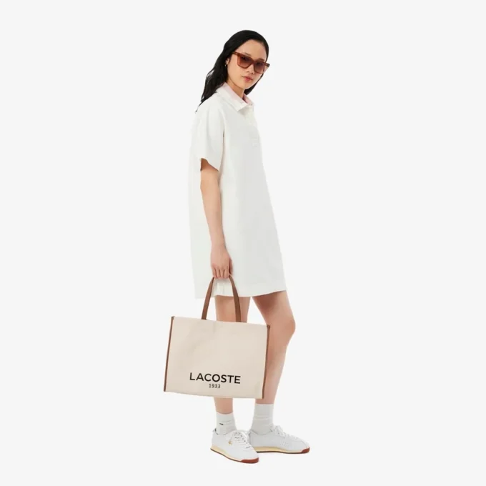 Bolso tote grande de lona Heritage