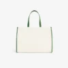 Bolso tote grande de lona Heritage