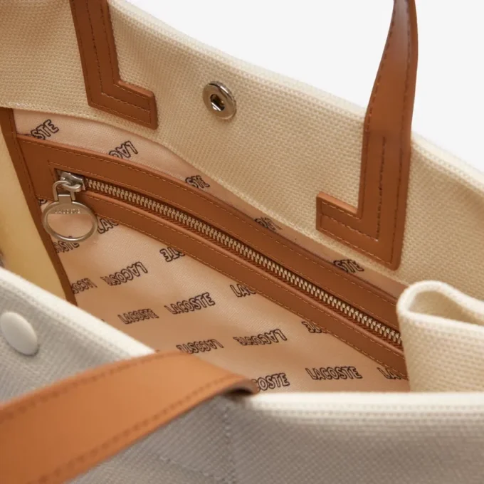 Bolso tote grande de lona Heritage