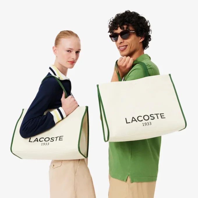 Bolso tote grande de lona Heritage