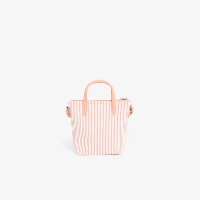 Bolso tote mini a rayas L.12.12 Concept